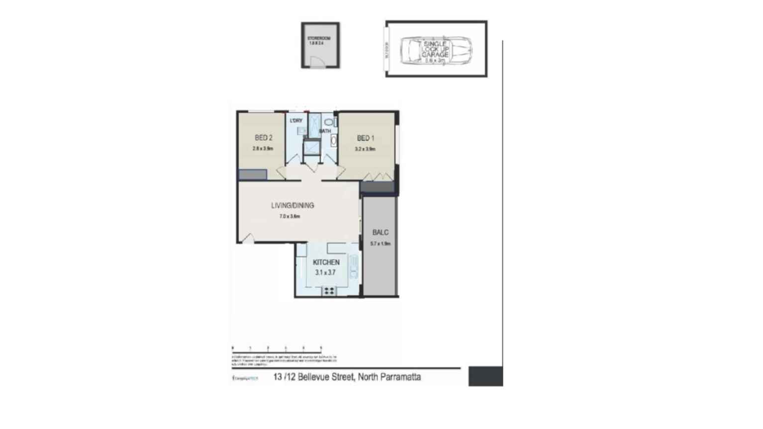 13/12 Bellevue Street North Parramatta 13/12 Bellevue Street North Parramatta