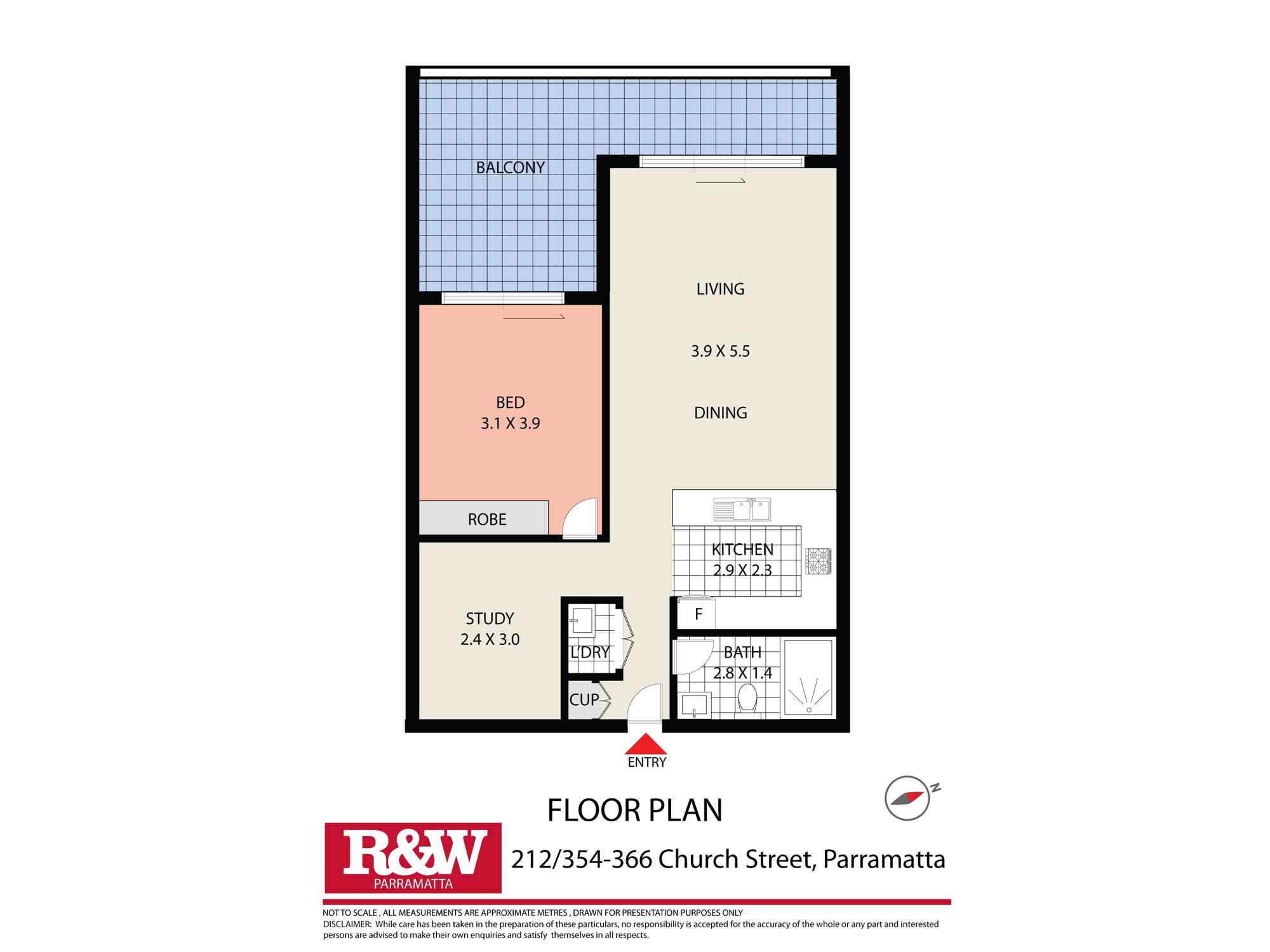 212/354-366 Church Street Parramatta