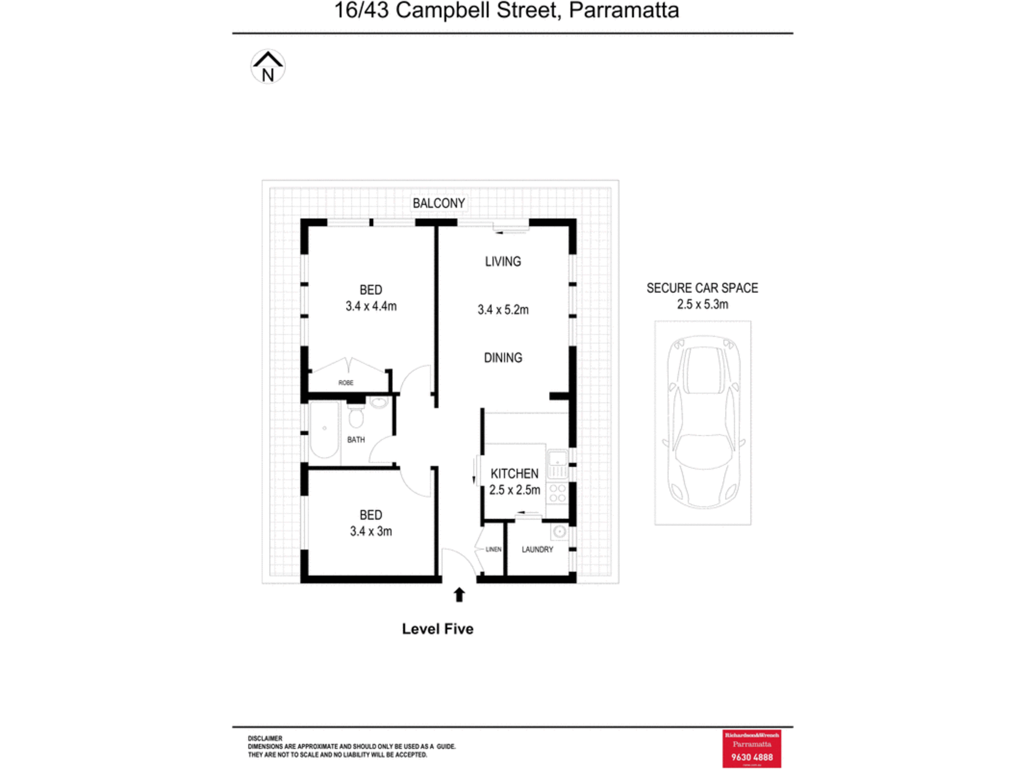 16/43 Campbell Street Parramatta 16/43 Campbell Street Parramatta